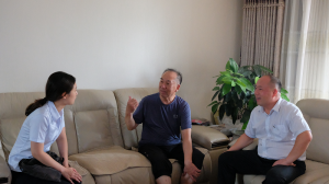 集團公司走訪慰問部隊轉業(yè)老干部！